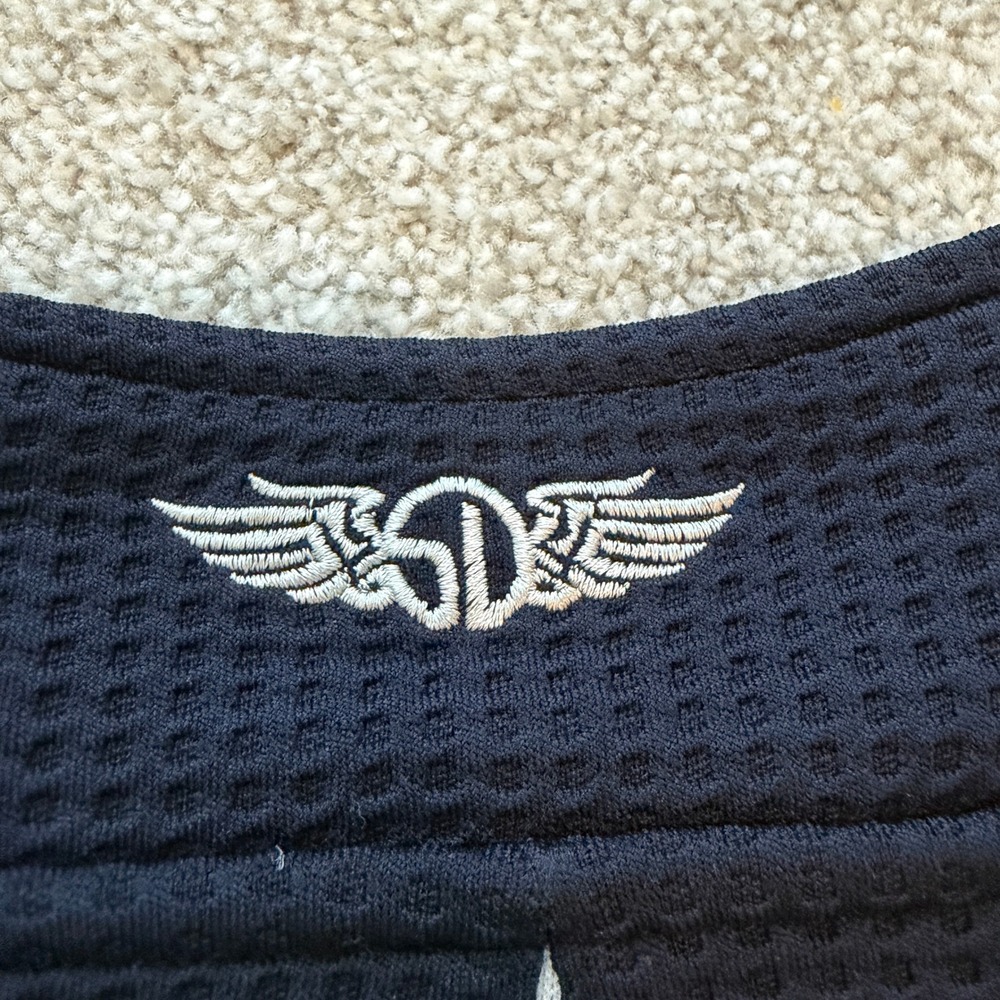 Men's Navy Quarter-Zip Jacket - Picture 10 of 10